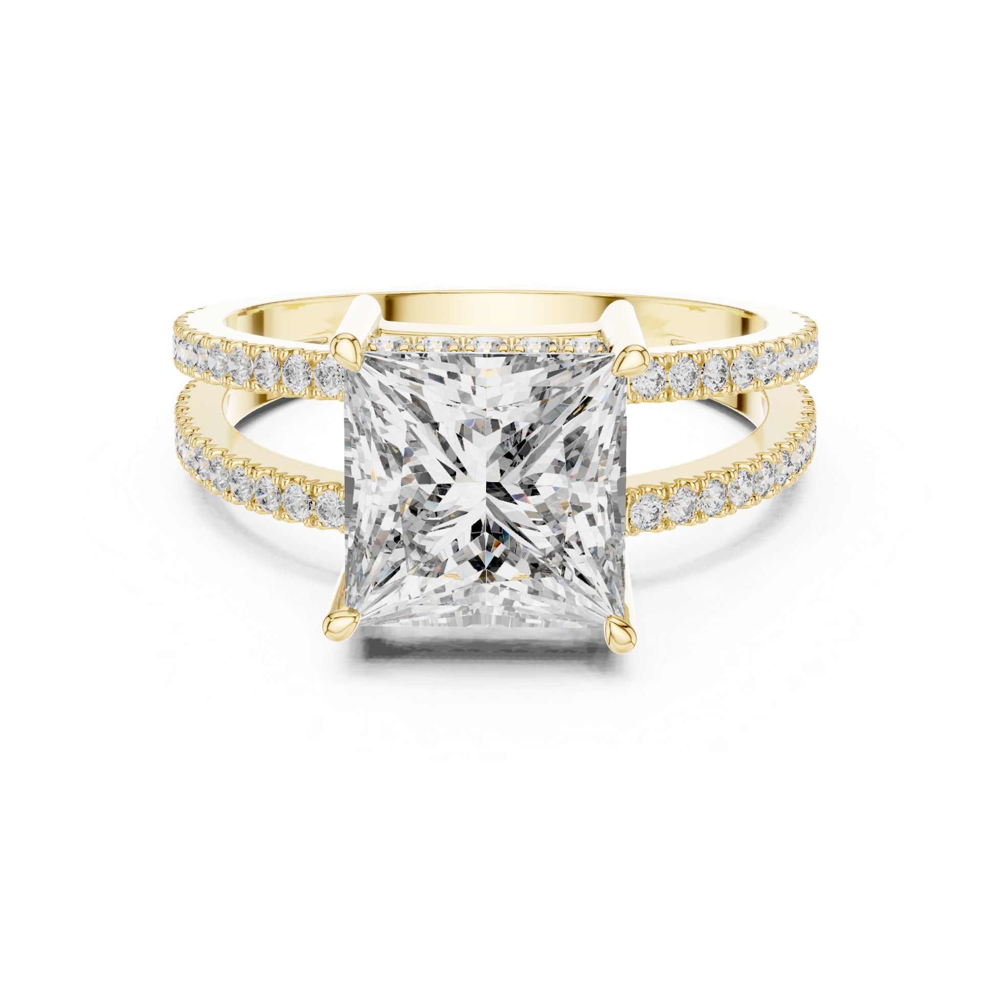 Yellow gold princess cut diamond split shank ring
Large princess diamond ring with double Pave band
Yellow gold engagement ring with princess cut center stone
Split shank diamond ring with square solitaire diamond
Elegant yellow gold ring with pavé diamond band
Princess cut solitaire ring with slim split shank
Fine yellow gold diamond ring with four prong setting
Modern split band ring with princess cut diamond
Yellow gold statement ring with pavé accent diamond
Princess diamond engagement ring 