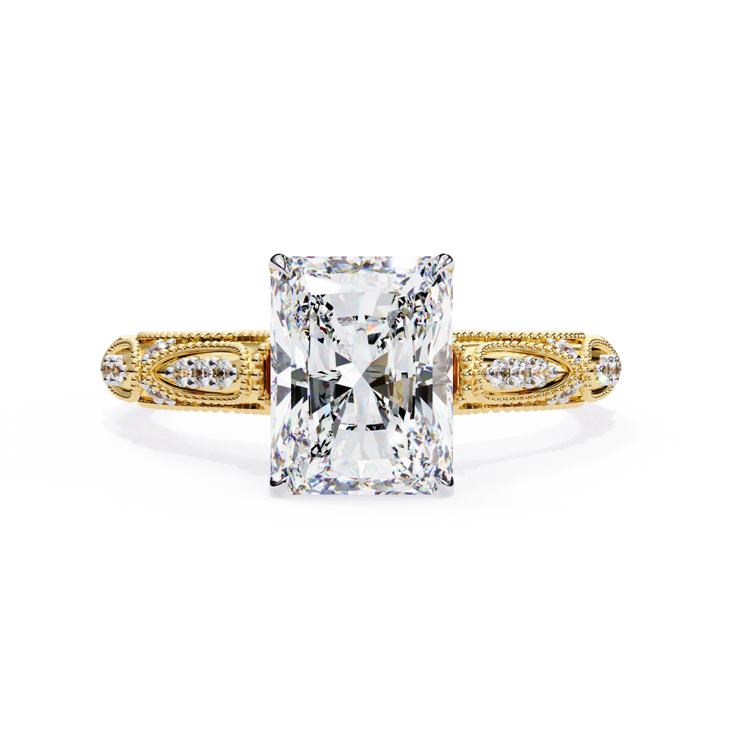 Yellow gold radiant cut diamond ring
Radiant cut diamond yellow gold
Yellow gold radiant cut center
Radiant cut diamond gold band
Yellow gold radiant setting
Radiant cut diamond front view
Yellow gold band radiant cut
Radiant cut diamond ring gold
Yellow gold radiant cut design
Radiant cut diamond yellow gold ring