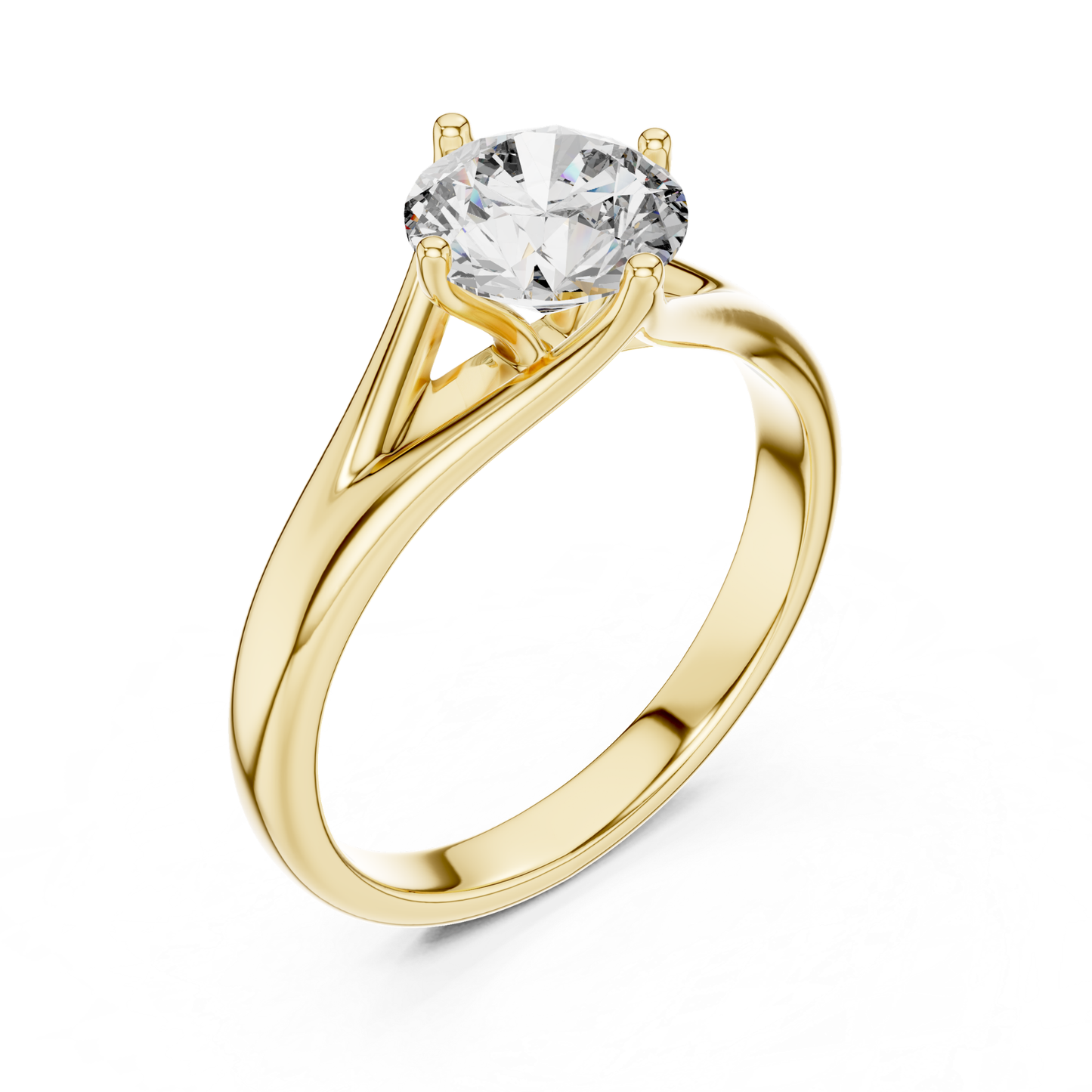 Yellow gold round cut diamond bypass ring angle view
Yellow gold round cut solitaire bypass ring angle
Round cut diamond bypass ring in yellow gold angle
Yellow gold four prong round cut diamond angle ring
Round cut diamond engagement ring yellow gold angle
Yellow gold bypass band with round cut diamond
Polished yellow gold round cut bypass diamond ring
Modern yellow gold round cut bypass ring angle
Yellow gold solitaire round cut diamond angle view
Round cut diamond yellow gold bypass shank angle