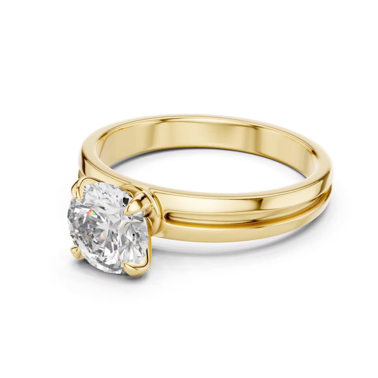Yellow gold diamond solitaire ring side angle view
Round cut diamond solitaire ring yellow gold angle
Yellow gold diamond ring round stone side view
Classic solitaire round diamond ring yellow gold side
Yellow gold engagement ring round diamond side angle
Round diamond prong set ring yellow gold view
Yellow gold single stone diamond ring side view
Round cut diamond ring gold band side angle
Yellow gold round diamond ring elegant side view
Classic round diamond ring yellow gold profile view