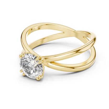 Yellow gold round cut split shank diamond ring angled view
Yellow gold round cut solitaire split shank ring
Polished yellow gold round cut diamond ring
Yellow gold crossover split shank diamond ring
Yellow gold six prong round cut diamond ring
Classic yellow gold split shank solitaire ring
Elegant yellow gold round cut engagement ring
Minimal yellow gold round cut diamond ring
Fine yellow gold solitaire split shank ring
Yellow gold round cut diamond engagement ring