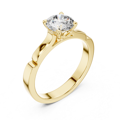 Yellow gold round cut textured band diamond ring angled view
Yellow gold round cut engraved band diamond ring angled
Polished yellow gold round cut textured band ring
Yellow gold four prong round cut textured ring
Yellow gold textured band round cut solitaire ring
Classic yellow gold textured round cut diamond ring
Elegant yellow gold engraved band diamond ring
Minimal yellow gold round cut textured band ring
Fine yellow gold textured band solitaire ring
Yellow gold round cut polished textured band ring