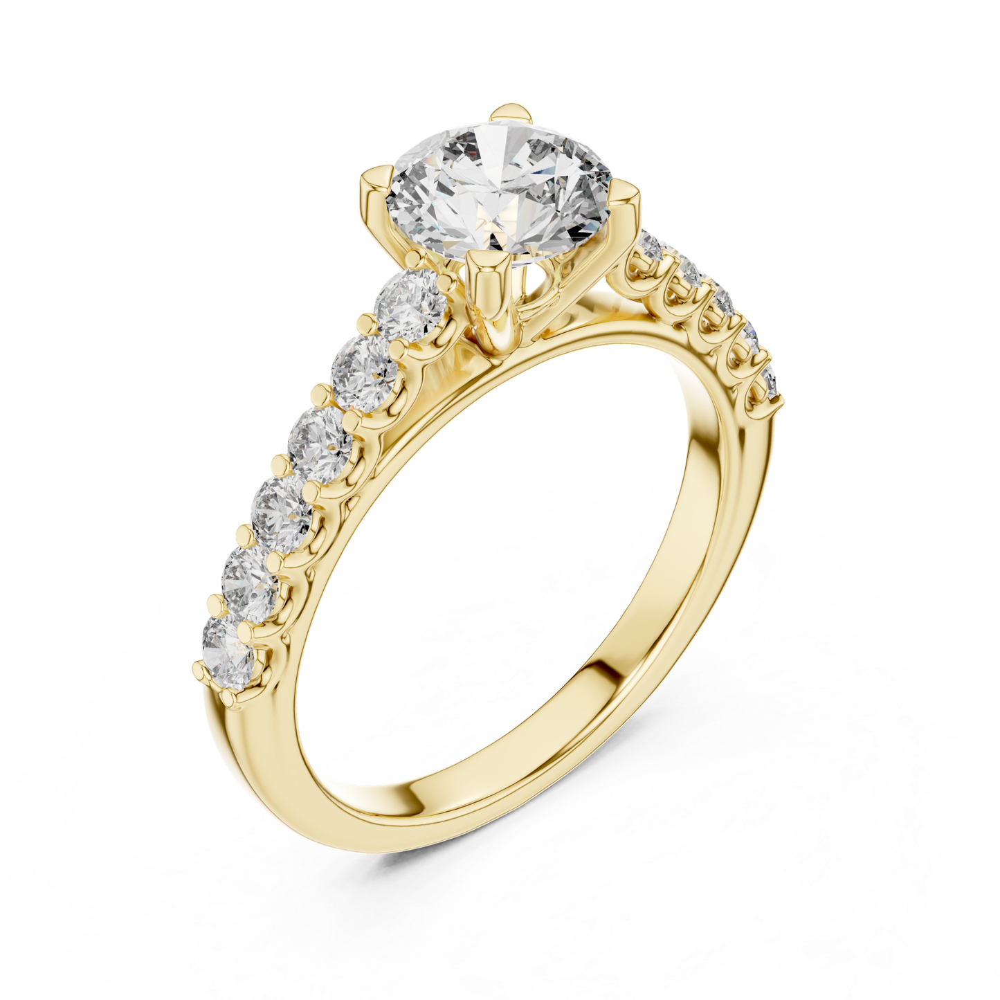 Yellow gold round diamond accent band ring angle view
Yellow gold round diamond band ring angled profile
Round diamond accent band ring in yellow gold
Four prong round diamond accent ring angle view
Yellow gold solitaire diamond accent band design
Round brilliant diamond accent band ring design
Yellow gold round diamond ring angled front view
Round diamond accent gold band ring perspective
Yellow gold diamond accent band ring side angle
Round diamond yellow gold band ring angled view
