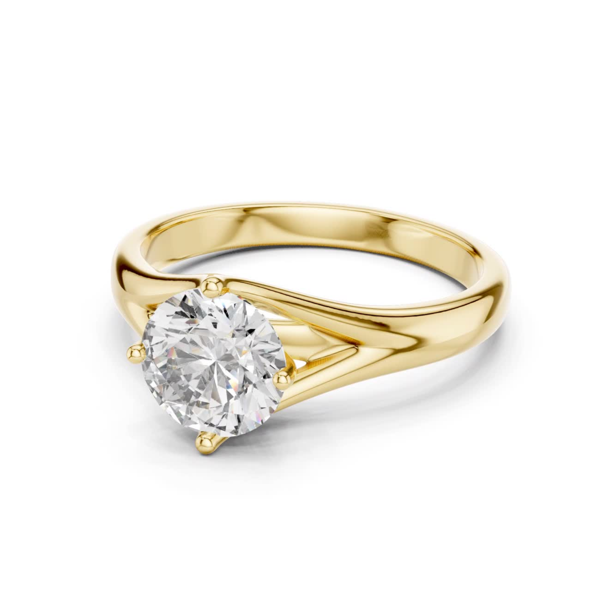 Yellow gold round diamond bypass shank ring angle
Side angle round diamond bypass shank gold ring
Yellow gold four prong round diamond bypass angle
Round diamond bypass shank ring in yellow gold
Yellow gold split shank solitaire diamond angle
Polished yellow gold bypass split diamond ring
Round brilliant diamond bypass ring yellow gold
Modern yellow gold bypass split diamond ring
Yellow gold engagement bypass split diamond ring
Round diamond yellow gold bypass shank design