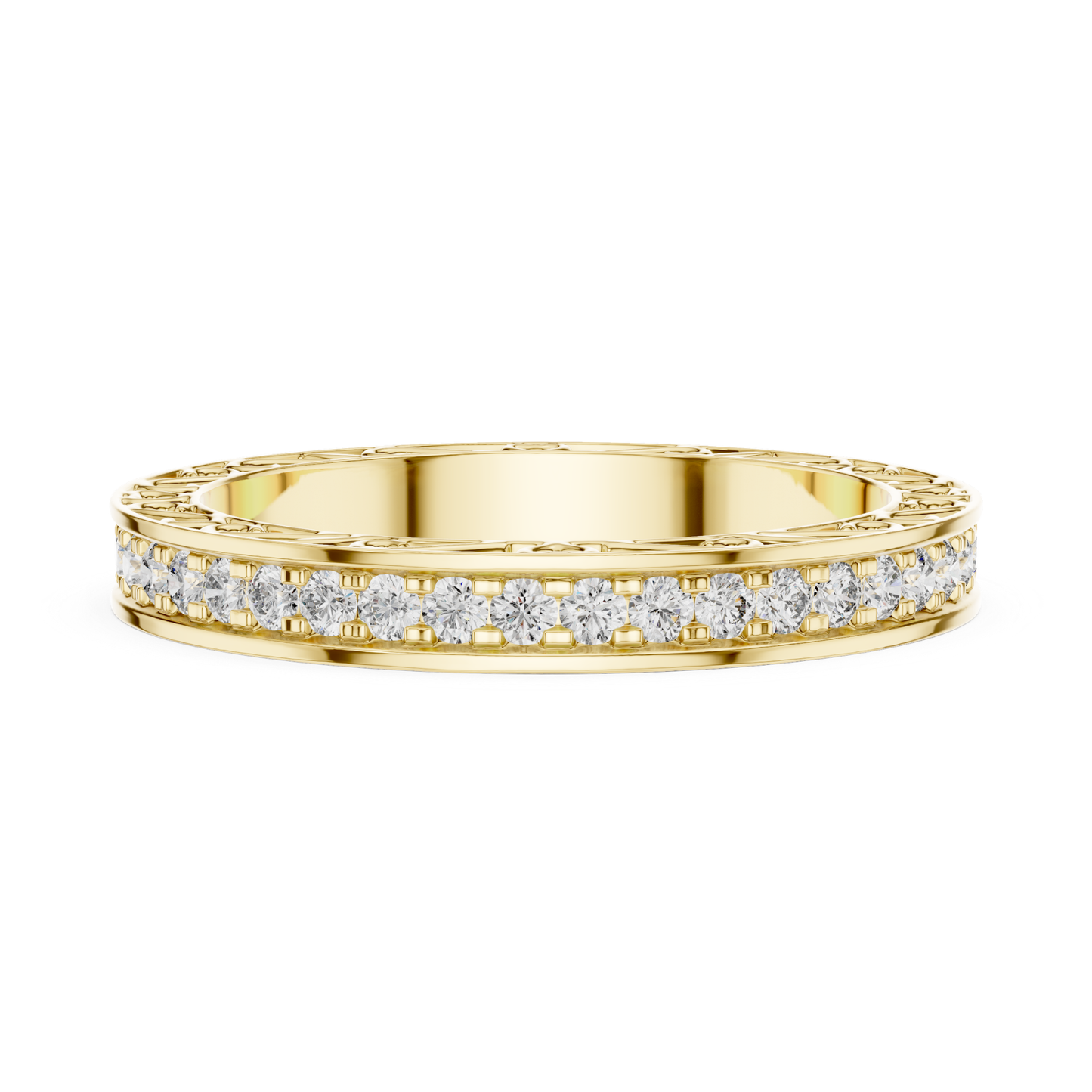 Yellow gold round diamond milgrain eternity band ring
Round diamond eternity band in yellow gold
Yellow gold wedding band with round diamonds
Milgrain diamond band ring for women
Yellow gold anniversary band with diamonds
Elegant round diamond eternity ring
Fine jewelry yellow gold diamond band
Yellow gold stackable diamond ring
Classic round diamond wedding band
Yellow gold diamond eternity band close up