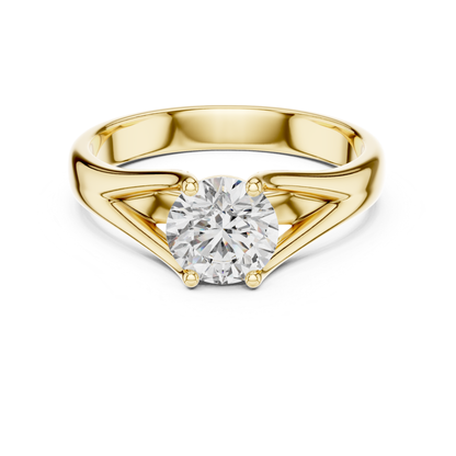 Yellow Gold Round Diamond Open Triangle Solitaire Ring
Round Diamond Solitaire Ring With Open Triangle Band
Yellow Gold Round Diamond Modern Open Band Ring
Round Diamond Four Prong Open Triangle Ring
Minimal Yellow Gold Round Diamond Engagement Ring
Round Brilliant Diamond Open Gallery Gold Ring
Yellow Gold Contemporary Round Diamond Ring Design
Classic Round Diamond Open Frame Solitaire Ring
Polished Yellow Gold Round Diamond Statement Ring
Elegant Round Diamond Open Triangle Band Ring
