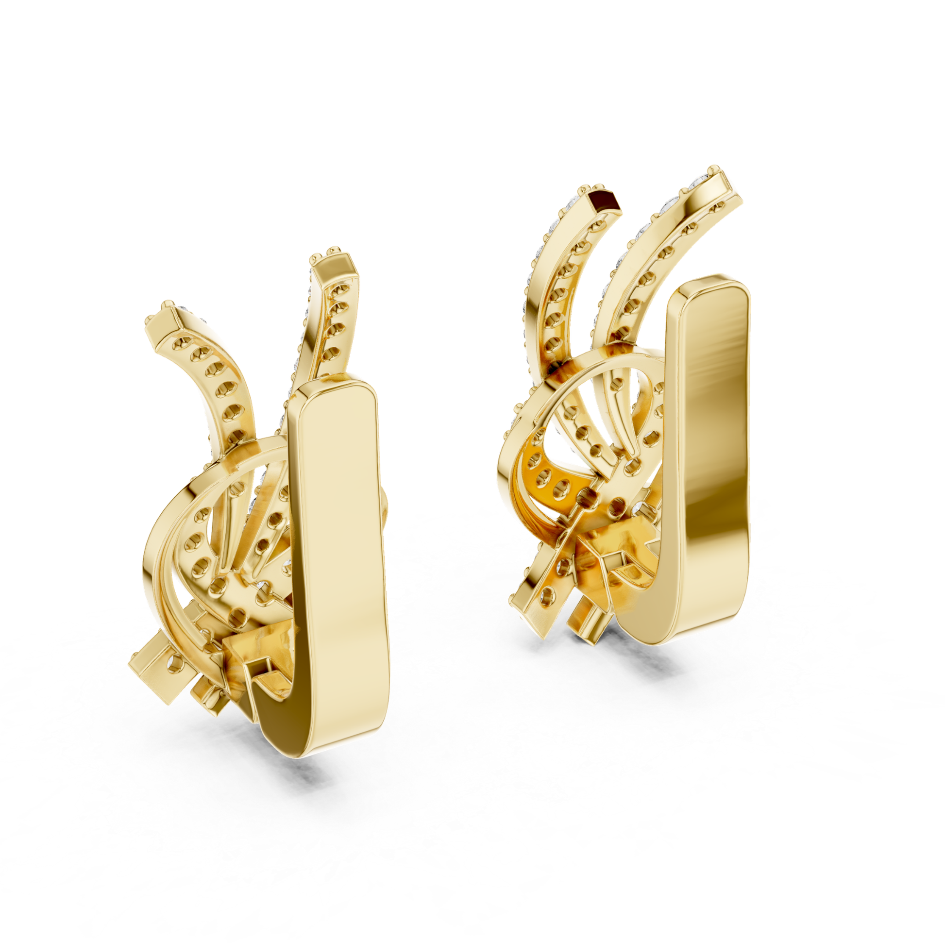 Yellow Gold Diamond Twist Drop Earrings Back View
Back View Gold Diamond Criss Cross Drop Earrings
Yellow Gold Pave Diamond Drop Earrings Rear View
Modern Gold Diamond Drop Earrings Back Angle
Abstract Gold Diamond Twist Earrings Back View
Elegant Yellow Gold Diamond Drop Earrings Rear Angle
Twisted Gold Diamond Statement Earrings Back View
Luxury Gold Diamond Dangle Earrings Back Profile
Contemporary Gold Diamond Drop Earrings Rear View
Yellow Gold Diamond Ribbon Drop Earrings Back Angle