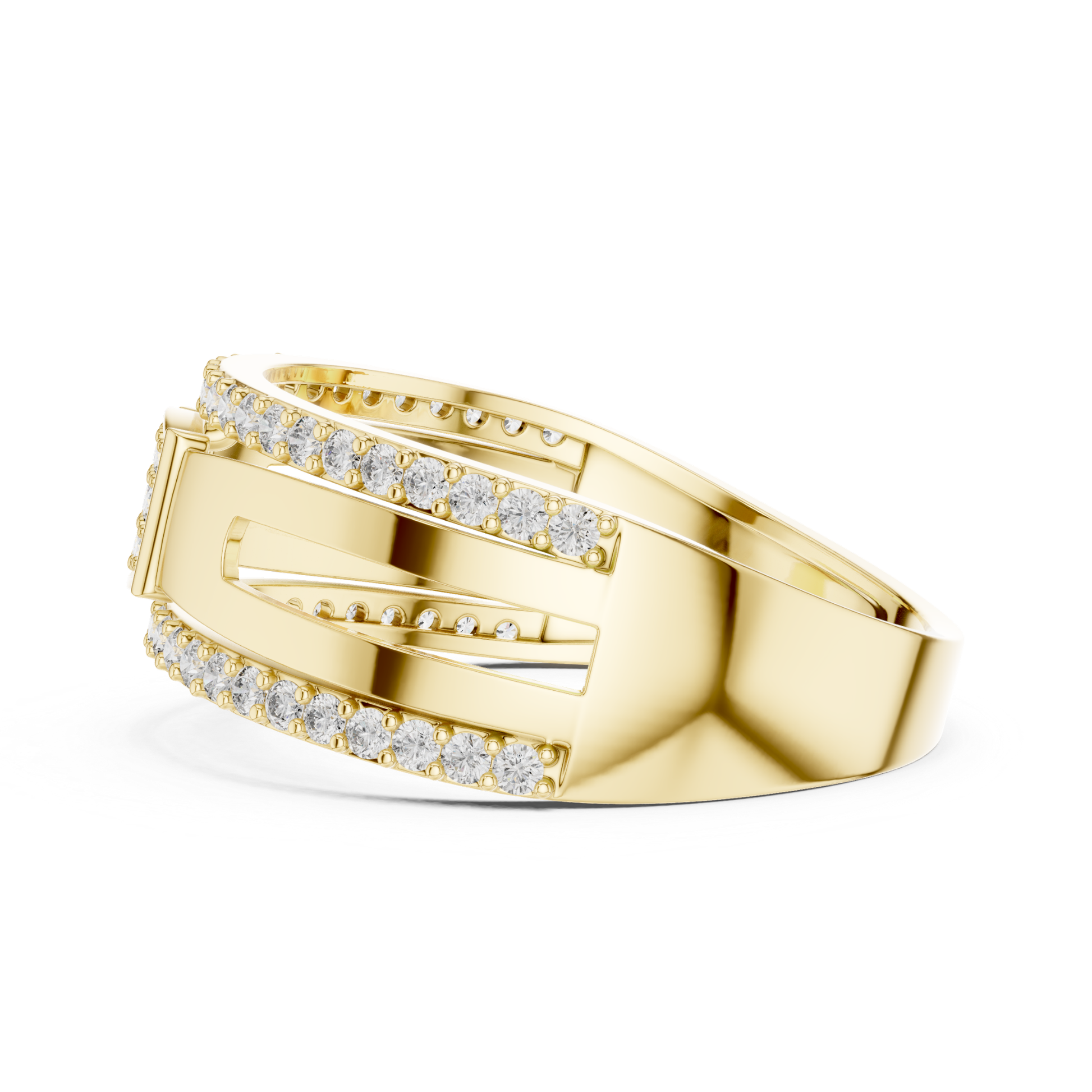 Yellow gold round diamond wide open band ring
Modern yellow gold geometric diamond fashion ring
Yellow gold layered pave diamond band ring
Round diamond yellow gold statement style ring
Yellow gold open shank round diamond ring
Contemporary yellow gold crossover diamond band
Yellow gold polished diamond wide band ring
Elegant yellow gold round diamond fashion band
Yellow gold modern open style diamond ring
Round diamond yellow gold layered band ring