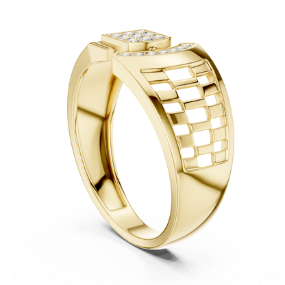 Yellow gold designer ring with round diamonds
Luxury yellow gold diamond statement ring
Stylish yellow gold ring with geometric design
Premium yellow gold ring featuring round diamonds
Elegant yellow gold modern diamond ring
High polish yellow gold ring with diamond accents
Designer yellow gold fashion ring for men
Bold yellow gold ring with open pattern detailing
Modern yellow gold ring with sparkling round diamonds
Exclusive yellow gold diamond designer ring