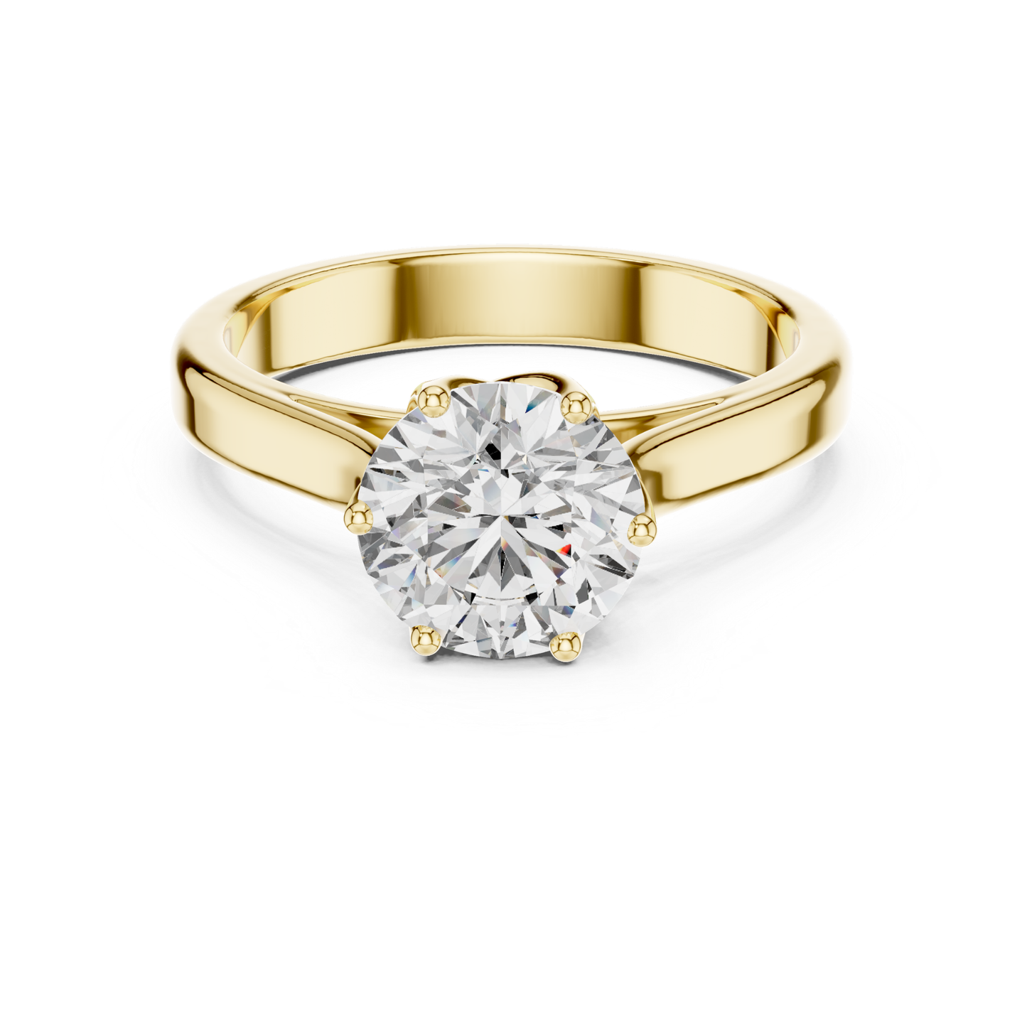 Yellow gold round solitaire diamond ring design
Round diamond solitaire ring in yellow gold setting
Six prong round diamond yellow gold ring design
Classic yellow gold solitaire diamond ring style
Round diamond ring with yellow gold band design
Polished yellow gold round diamond ring setting
Minimal yellow gold solitaire ring design
Round brilliant diamond yellow gold ring setting
Yellow gold ring with round center diamond design
Simple yellow gold round solitaire ring style