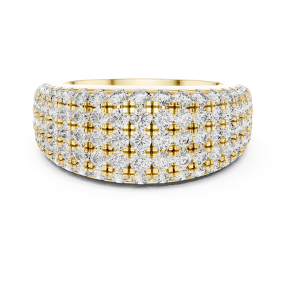 Yellow gold wide Pave diamond band ring
Multi row yellow gold round diamond statement band
Yellow gold luxury diamond anniversary band for women
Wide yellow gold diamond ring with round brilliant stones
Yellow gold multi layer diamond band ring design
Elegant yellow gold Pave diamond fashion band
Bold yellow gold wide ring with round diamonds
Yellow gold statement band with multi row diamonds
Luxury yellow gold diamond band with layered rows
Yellow gold round diamond wide anniversary ring