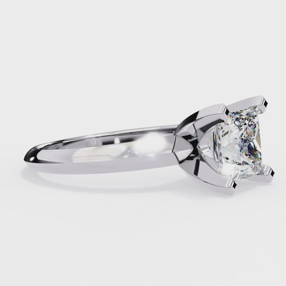 Aurora Princess Solitaire Ring