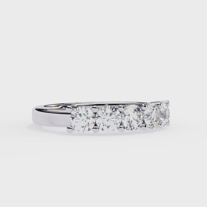 Opulent Aura Diamond Band